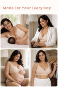 Sculpt & Lift Scallop Nursing Bra - Chrome