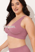 247 (Upgraded) Modal Padded Maternity Feeding Bra - Merlot