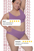 The Invisible Panty (Cotton | Mid Rise | Dark Grey)