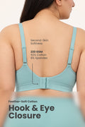 Natural Shape Cotton Bra - Mint