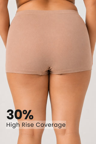 Pregnancy Cotton Panty (Pack of 4) (Black, Skin, Mist & Baby Pink)