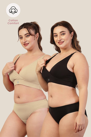 https://houseofzelena.com/collections/cotton-regular/products/247-pack-of-2-extra-support-cotton-feeding-bra-with-adjuster-black-beige