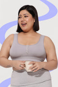 Cool Girl Nursing Bra - Grey