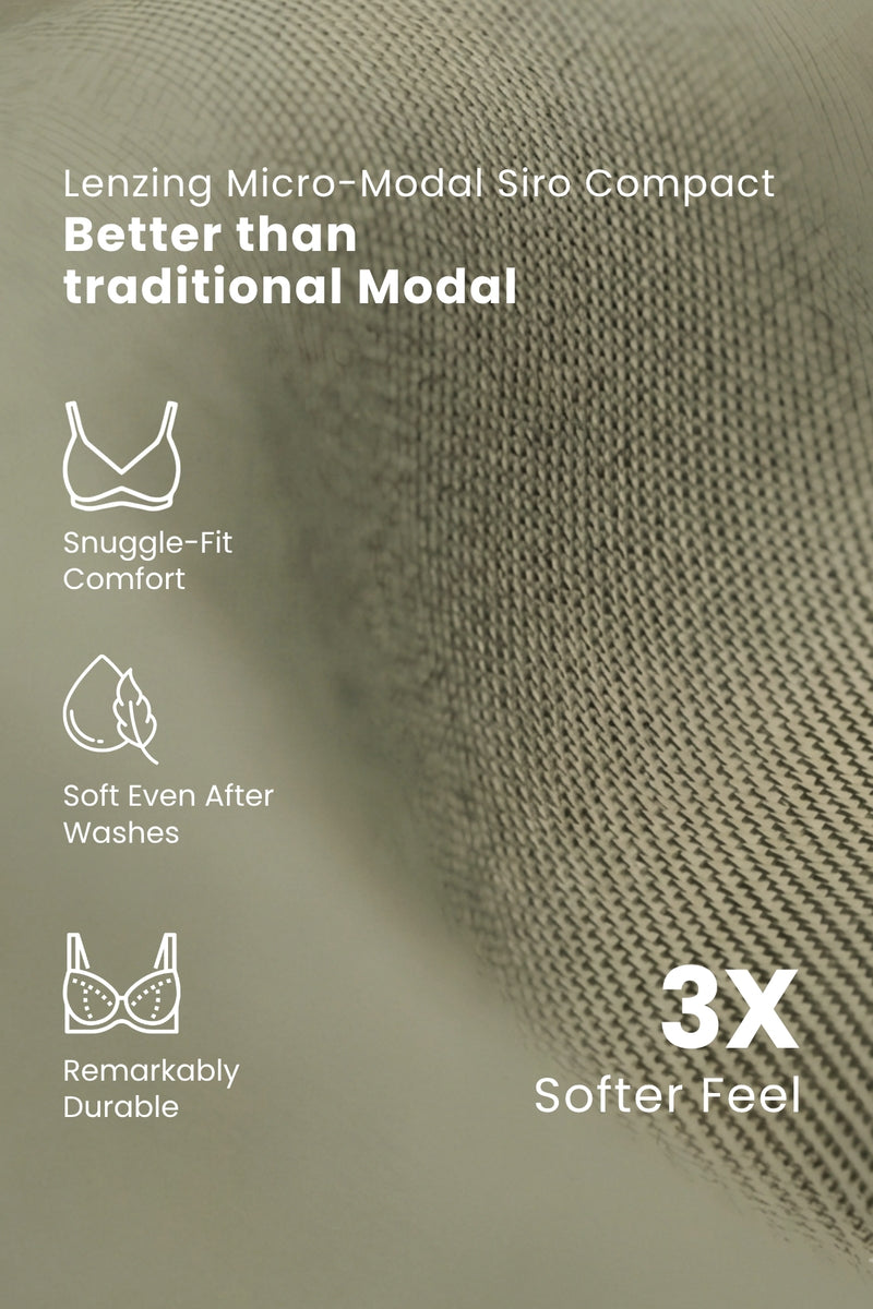247 (Upgraded) Matcha Modal Padded Maternity Feeding Bra