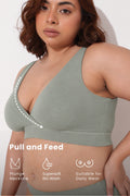 247 (Upgraded) Matcha Modal Padded Maternity Feeding Bra