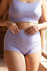 Pregnancy Panty – Over-the-Belly (Rib Textured) - Mist