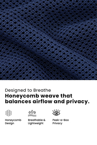 Nautical Twilight Honeycomb Feeding & Nursing Cover