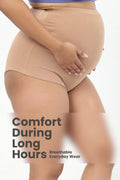 Pregnancy Panty – Over-the-Belly (Rib Textured) - Skin