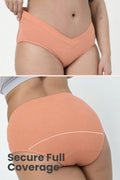 Modal C-Section Panty - Coral