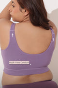 247 (Upgraded) Lavender Modal Padded Maternity Feeding Bra