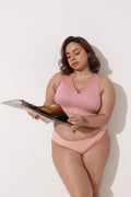 Sculpt & Lift Powermesh Bra - Paper Peach