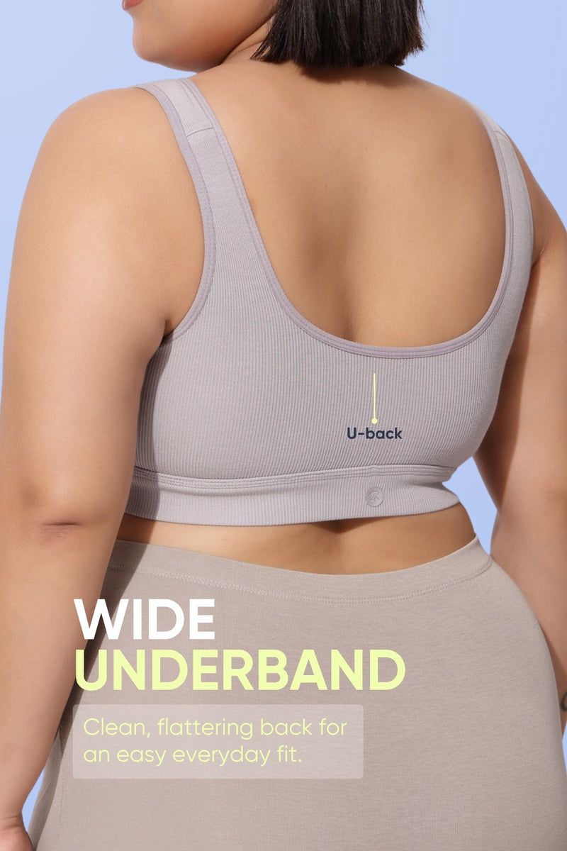 Cool Girl Nursing Bra - Grey