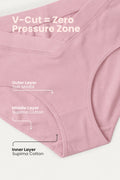 Modal C-Section Panty - Light Pink