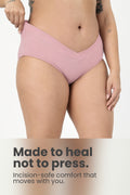 Modal C-Section Panty - Light Pink