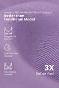 247 (Upgraded) Lavender Modal Padded Maternity Feeding Bra