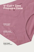 Modal C-Section Panty - Merlot