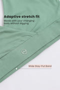 247 (Upgraded) Mint Green Modal Padded Maternity Feeding Bra