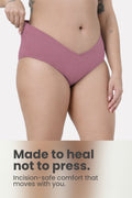 Modal C-Section Panty - Merlot