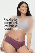 The Invisible Panty (Modal | Mid Rise | Mauve)
