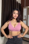 247 Extra Support Cotton Feeding Bra with Adjuster - Lilac