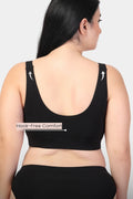 247 (Upgraded) Black Modal Padded Maternity Feeding Bra