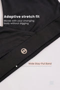 247 (Upgraded) Black Modal Padded Maternity Feeding Bra
