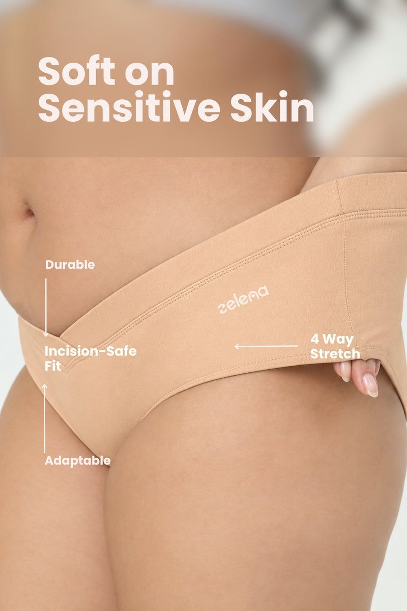 Modal C-Section Panty - Skin