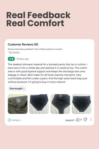 The Invisible Panty Pack Of 3 (Modal | High Rise | Black, Mauve & Navy)