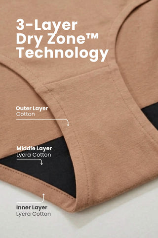  Mid-Rise Cotton Everyday Hipster (Pack of 4) (Black, Blush, Mist & Dark Skin)