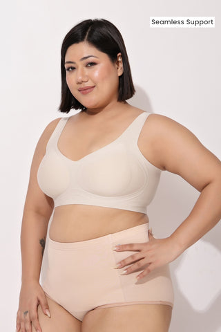 Sculpt & Lift Wave Edition Bra - Ivory