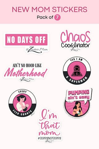 Stickers For Postpartum Mother (Pack of 7)