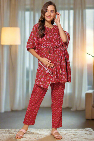https://houseofzelena.com/collections/maternity-lounge-night-wear/products/red-floral-printed-maternity-kaftan-set-top-bottom