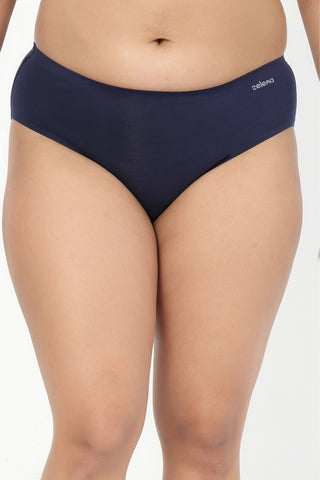 Modal Bonded Mid Rise Hipster - Navy