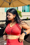 Airforce Front-Open Bra; soft construction makes the bra ideal for all-day comfort.