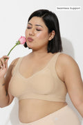 Sculpt & Lift Wave Edition Bra - Champagne