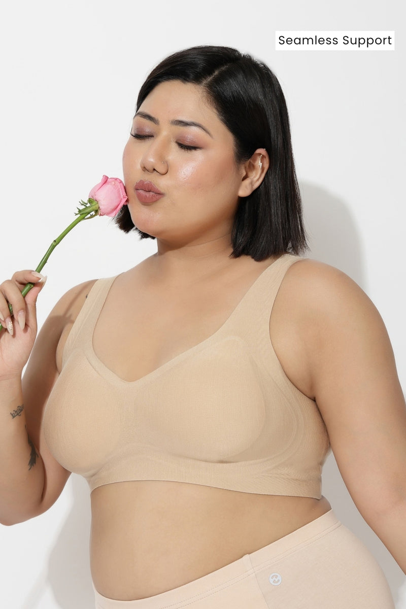 Sculpt & Lift Wave Edition Bra - Champagne