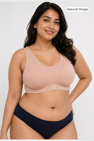 Natural Shape Modal Bra - Light Skin