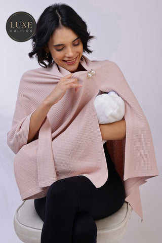 Maternity Diana Nursing Cover - Blush Pink