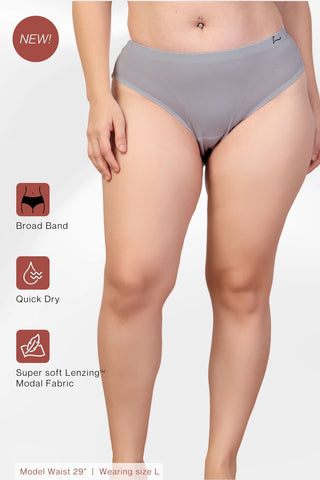 247 Light Grey Maternity Panty