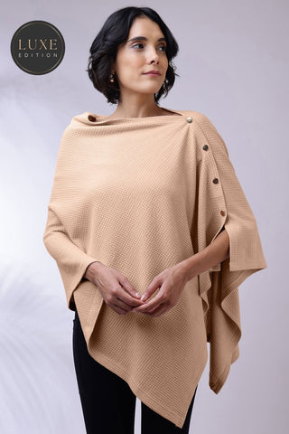 Maternity Amara Nursing Cover - Champagne