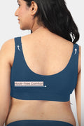 247 (Upgraded) Teal Modal Padded Maternity Feeding Bra