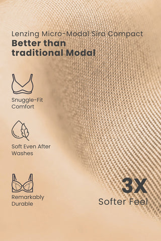 Sculpt & Lift Moulded Bra - Skin