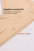 247 Extra Support Cotton Feeding Bra with Adjuster - Butter
