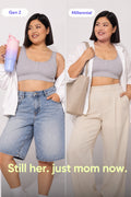 Cool Girl Nursing Bra - Grey