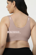 247 (Upgraded) Modal Padded Maternity Feeding Bra - Light Skin
