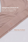 247 (Upgraded) Modal Padded Maternity Feeding Bra - Light Skin
