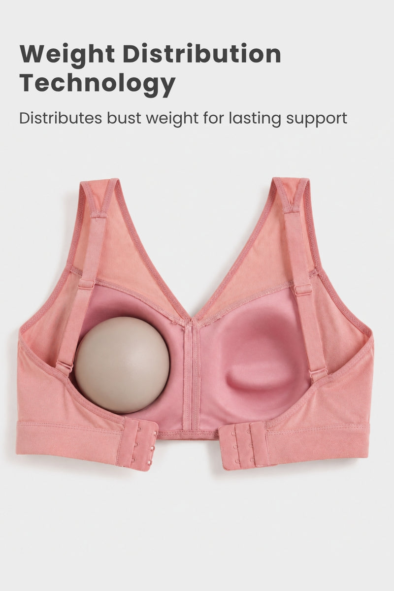Sculpt & Lift Powermesh Bra - Paper Peach