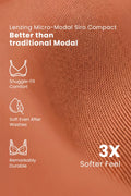247 (Upgraded) Rust Modal Padded Maternity Feeding Bra