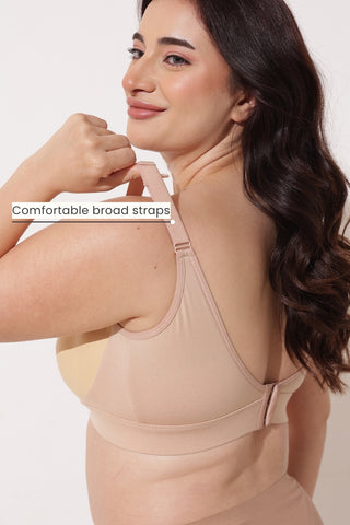 Sculpt & Lift Moulded Bra - Skin