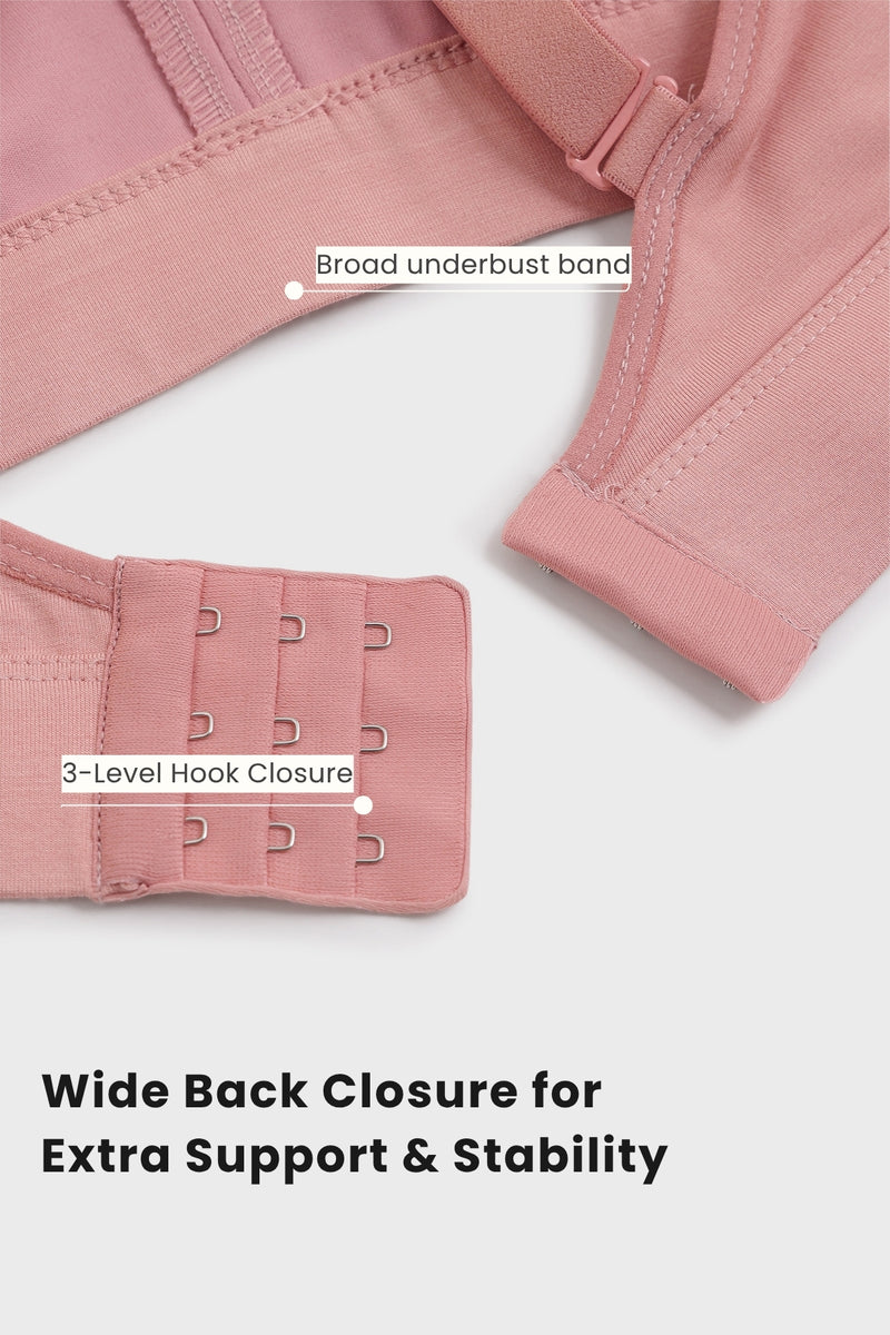 Sculpt & Lift Powermesh Bra - Paper Peach